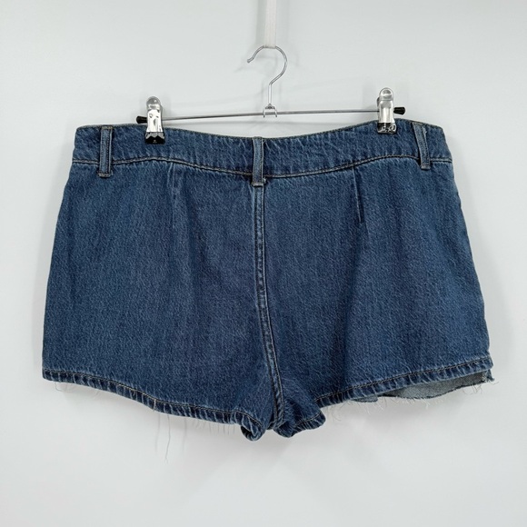 Sincerely Jules Low Rise Pleated Skort Denim Shorts Size 11/30 - Picture 11 of 11